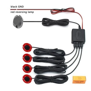 4x Probe Car Parking Sensor System with Voice Alarm, 0-2.0m Detection Range - Picture 1 of 10