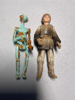 Anakin Otoga Mechanic Power Of The Jedi Star Wars Hasbro 2000 Foto 1 de 2