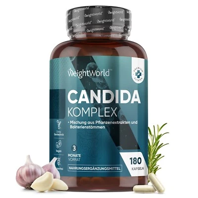 WeightWorld Probiotika 180 Verdauung Kapseln - Bifidobakterien - Darmgesundheit