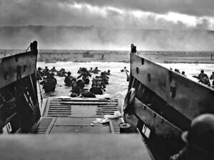 V4188 D-Day Omaha Beach Normandy Landings Invasion War Decor WALL POSTER PRINT