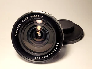 SERVICED MINT M42 Carl Zeiss Jena Flektogon 4/20 EXCELLENT Vintage f4 20mm - Picture 1 of 4