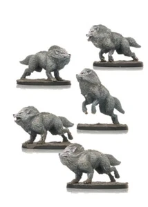Shieldwolf Northern Alliance Ice Wolves Pack (5 miniatures) New - Picture 1 of 1