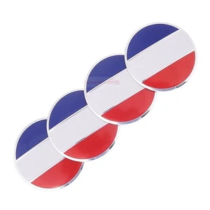 Pegatina emblema para Francia FR Renault Citroën Peugeot 55 mm tapacubos centro de rueda - Imagen 1 de 9