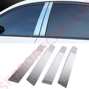 Chrome B-Pillar Cover Molding for Kia Optima Forte Hyundai LF Sonata i30 K-843 - Picture 1 of 3