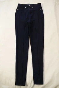 KAREN MILLEN Blue Slim JEANS Size UK 8 Aus 6 Stretch Denim High Waisted - Picture 1 of 5