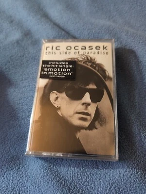Ric Ocasek -  This Side of Paradise Cassette Sealed Hype Sticker Geffen  - Image 1 of 4