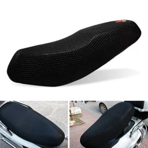 Anti-slip Motorcycle 3D Mesh Seat Cover Net Breathable Heat Insulation Sleeve - Picture 1 of 12