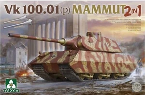 Takom 2156 1/35 German Vk 100.01 (p) Mammut Concept Tank 2-in-1 - Picture 1 of 1