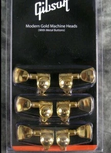 Genuine Grover TUNER 3+3 Keystone 102 Rotomatic GOLD for Gibson LP SG Guitar - Picture 1 of 2