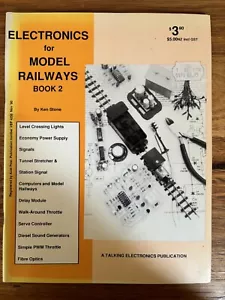 Electronics For Model Trains By Ken Stone Book 2 1990 - Picture 1 of 5