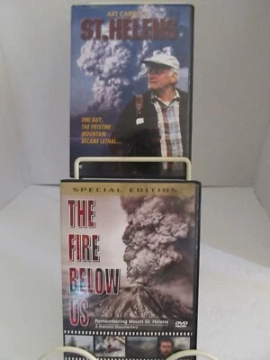St. Helens (DVD, 1981) Art Carney /Tim Tomerson and The Fire Below Us DVD ~ VGUC - Image 1 of 4