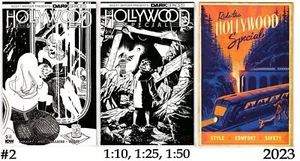 DARK SPACES HOLLYWOOD SPECIAL #2 3-COVER SET (2023)-DANI, ROE, FISH- IDW - Picture 1 of 4