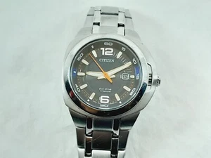 solar citizen eco-drive titanium marinaut watch women's - Picture 1 of 6