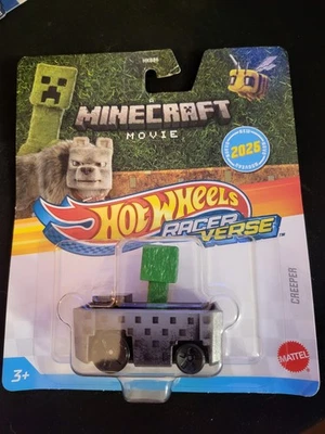 2025 Hot Wheels Racer Verse A MINECRAFT MOVIE CREEPER NEW MODEL NEAR MINT - Image 1 of 2