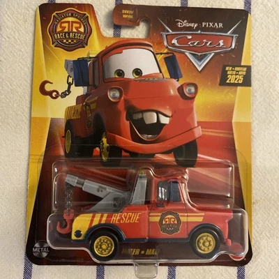 迪士尼皮克斯汽车散热器弹簧比赛和救援母舰全新 2025 — 第 1/4 张图片