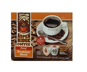 Aspen Ridge Coffee K Cups  - DECAF Breakfast Blend - NIB - Picture 1 of 1