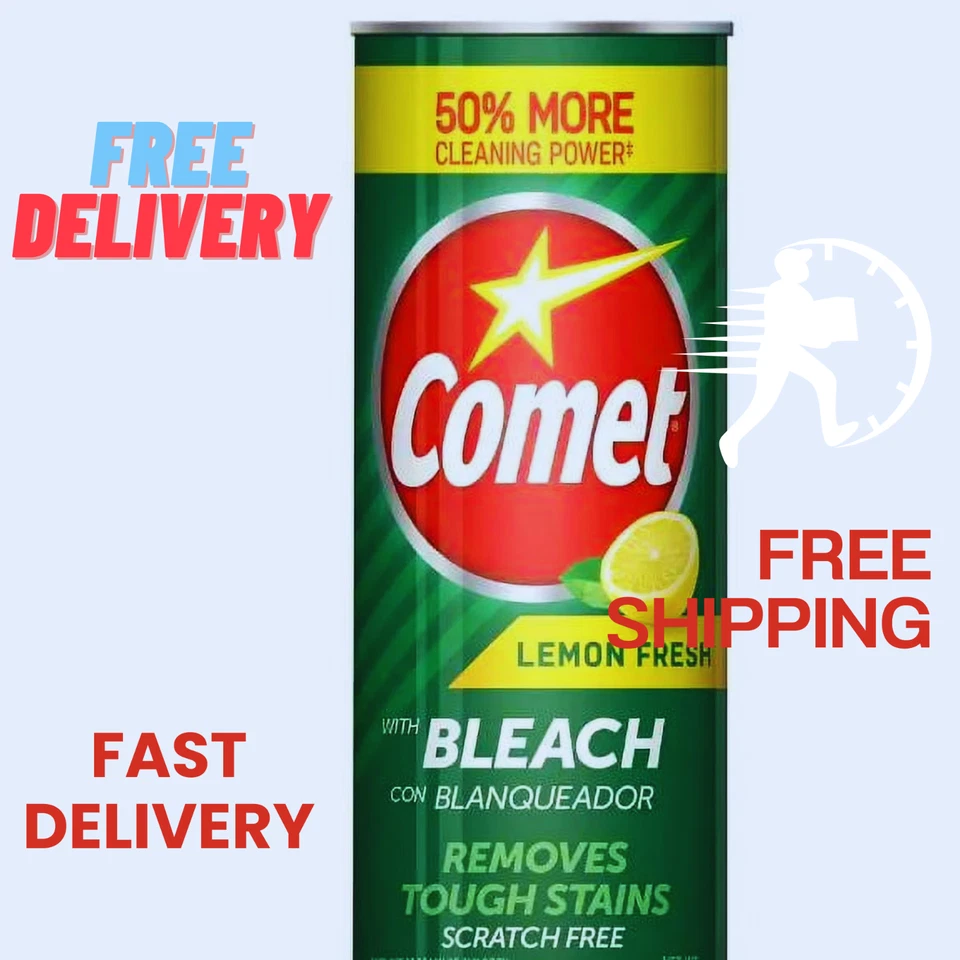 Comet 85749608811 Stain Remover Pine Powder with Bleach 21 oz. -