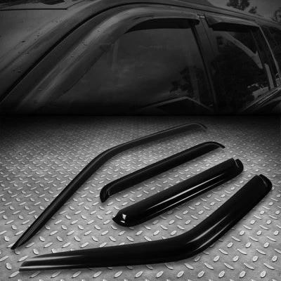 FOR 00-04 FRONTIER/SC D22 SMOKE TINT WINDOW VISOR SHADE/SUN WIND/RAIN DEFLECTOR Foto 1 de 4