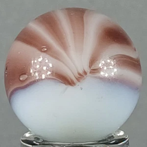 Vintage Imported Swirl Marble .61 Inches Near-Mint Condition Combined Shipping - Picture 1 of 17