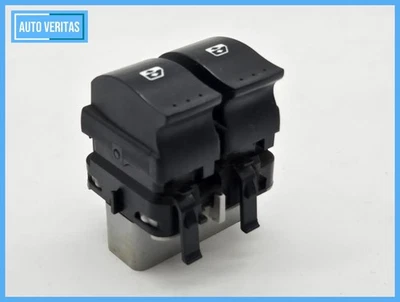 Original Renault Scenic II switch window lifter left front grey 31504B - Image 1 of 4