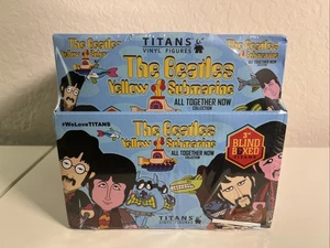 NEU! The Beatles Yellow Submarine Titans Vinyl Figuren 18 versiegelte Boxen volle Hülle - Bild 1 von 10