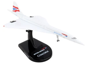 Postage Stamp British Airways Concorde Toy Plane Die Cast Metal Daron 05195 - Picture 1 of 4