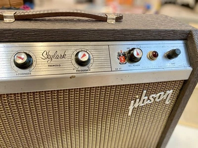 Gibson GA-5T Skylark Crestline 1964 Vintage tube amplifier guitar - Image 1 of 4