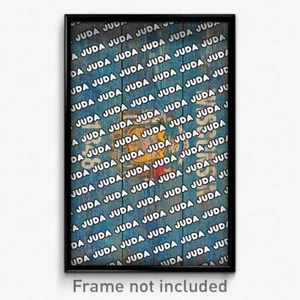 Juda Wisconsin Poster (WI City Souvenir 11x17 Town Print) - Picture 1 of 1