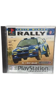 Colin McRae Rally - Platinum (Sony PlayStation 1, 2000) Disco Nuevo Caja Fisuras - Imagen 1 de 4