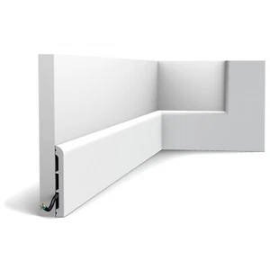 Orac Decor SX184-RAL9003 AXXENT CASCADE Zócalo ya pintado de blanco 2 m - Imagen 1 de 10