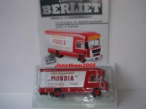 BERLIET SAMMLUNG NR. 40 GBK 6 VAN PELPEL - UMZÜGE WELT in 1/43° - Bild 1 von 2