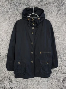 Women’s Bogner Jacket Cotton Coat Button Up Size H 44 US 16 - Picture 1 of 15