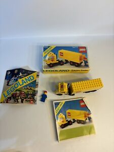 Lego 6692 Classic Town Truck TRACTOR TRAILER Complete w/Instructions
