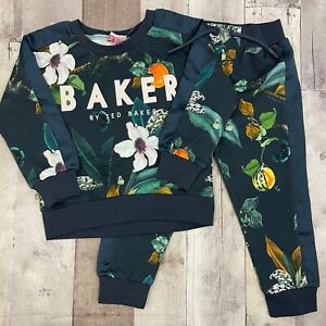 Baker by Ted Baker Baby 1 1/2 to 2 Yrs Old Tracksuit Sweatshirt Jogger Pants Set