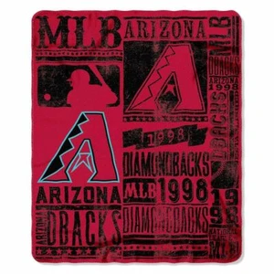 MLB SOFT FLEECE THROW 50 "x 60" STADIUM BLANKET NEW BASEBALL - ELIGE TU EQUIPO - Imagen 1 de 35