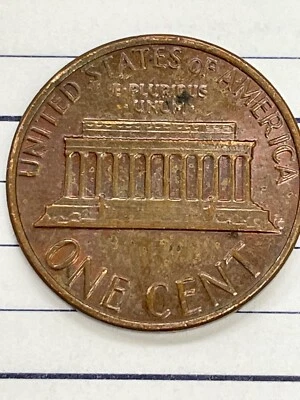 1980 lincoln penny no mint mark rare - Image 1 of 3