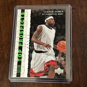 Lebron James 2003 UD Top Prospects Rookie #55 St. Vincent St. Mary - Picture 1 of 2