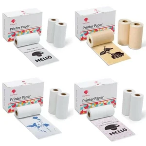 PAPERANG Adhesive Thermal Paper for Phomemo M02 Mini Bluetooth Pocket Printer - Picture 1 of 18