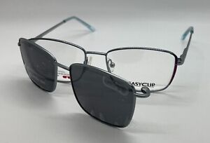 Montures de lunettes pour hommes Turboflex EC607 avec verres polarisés à clip magnétique - 2497