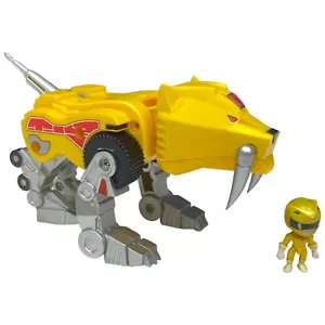 Figura Loyal Subjects Power Rangers Tiger Zord Amarillo Ranger Sabretrooth 4" - Imagen 1 de 4