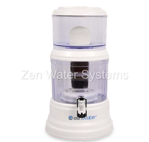 GENUINE ZEN WATER SYSTEMS - 4 GALLON COUNTERTOP WATER FILTER PURIFIER - Picture 1 of 9
