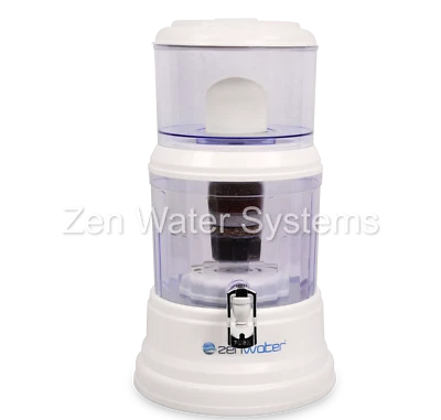GENUINE ZEN WATER SYSTEMS - 4 GALLON COUNTERTOP WATER FILTER PURIFIER  - Image 1 of 4