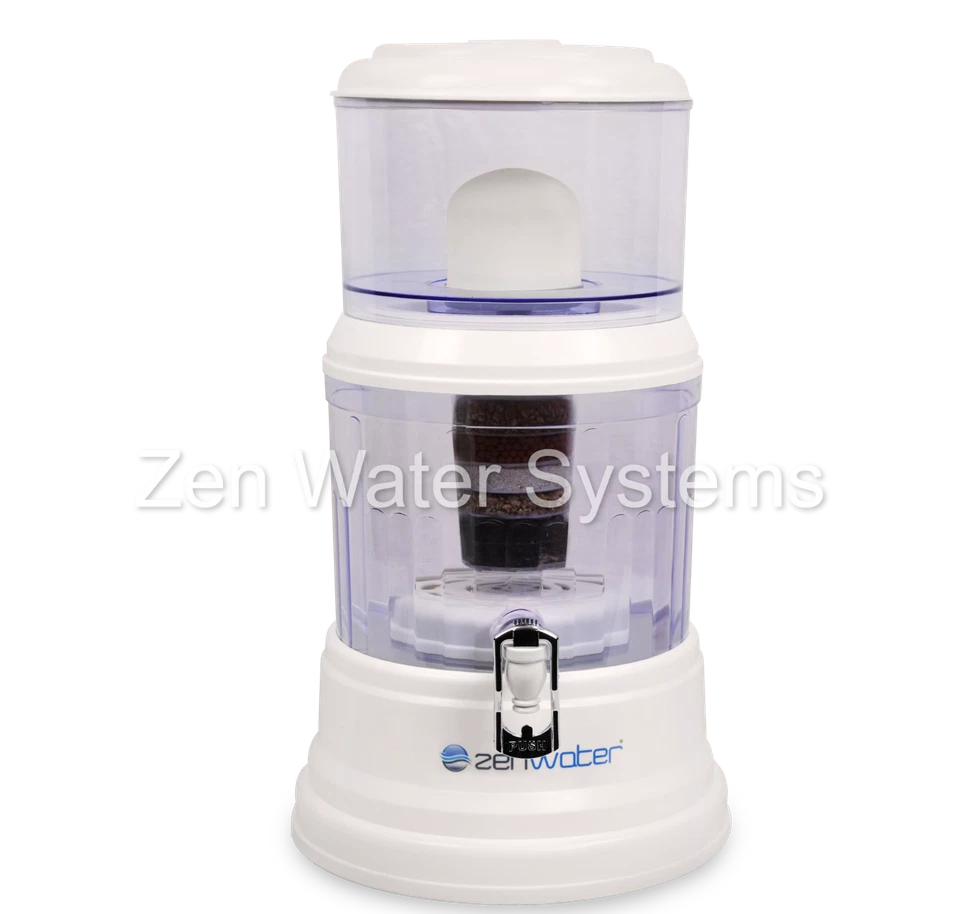 GENUINE ZEN WATER SYSTEMS - 4 GALLON COUNTERTOP WATER FILTER PURIFIER  - Image 1 of 4