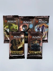 Strixhaven: School of Mages Draft Booster Pack of 5 (UNOPENED) MTG - Picture 1 of 1