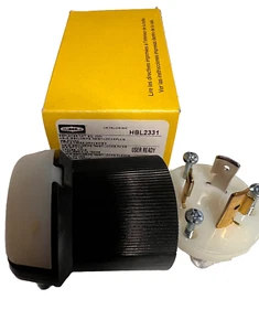 Hubbell HBL2331, 277 VAC, 20 A, NEMA L7-20P, Male, Locking Device Plug - Picture 1 of 1