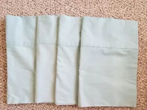 JCPenney Green Valances Lot Of 4 - Picture 1 of 2