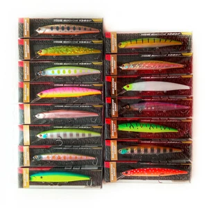 Señuelo de suspensión Jerkbait BASSDAY Mogul Minnow 130SP Big Minnow Bait Twitching - Imagen 1 de 20