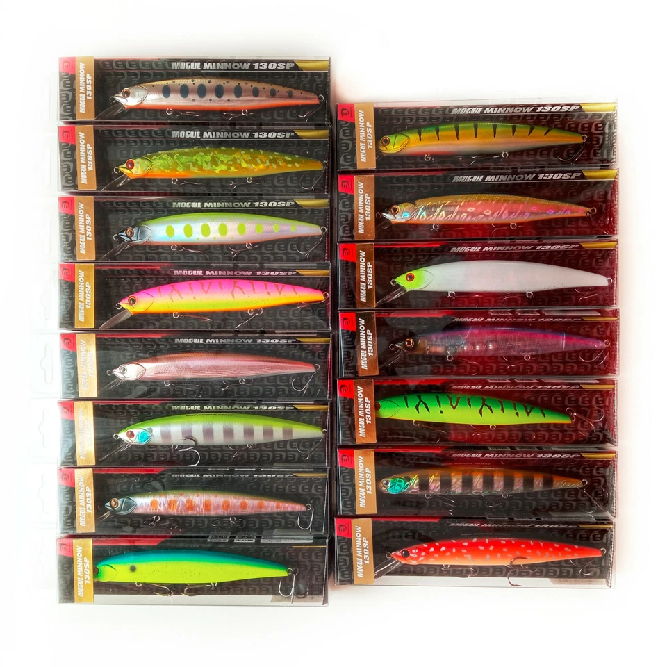 BASSDAY Mogul Minnow 130SP Big Minnow Bait Twitching Suspending Jerkbait Lure  - Image 1 of 1