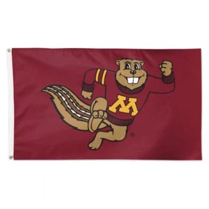 Minnesota Golden Gophers Deluxe 3' x 5' Flag - Picture 1 of 1