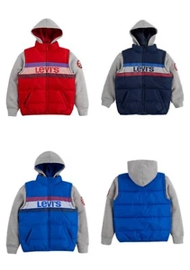 New Levi's Little Boys 2Fer Jacket Choose Size & Color - Picture 1 of 5